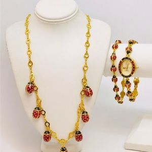 Rare Joan rivers lady bug set.